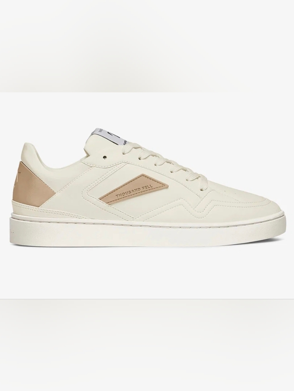 Thousand Fell Women’s Court Sneakers SIZE 6.5 Sustainable Vegan Bio-Leather